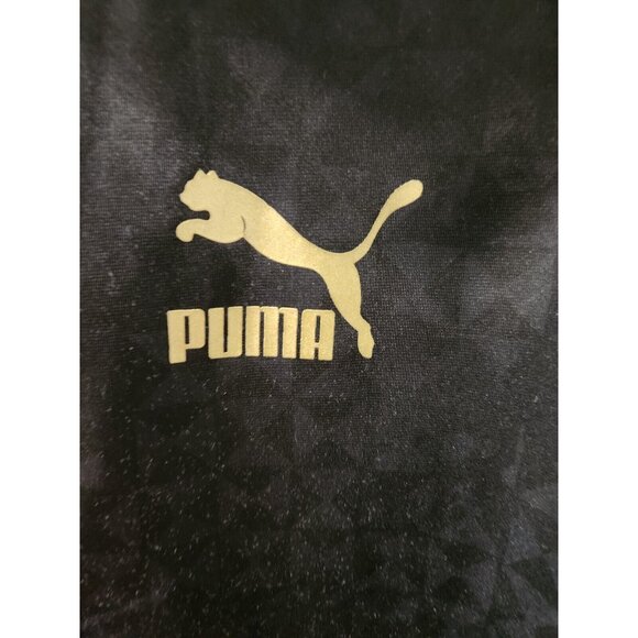 Puma Full Zip Jacket Black Size Medium Used - Picture 2 of 9